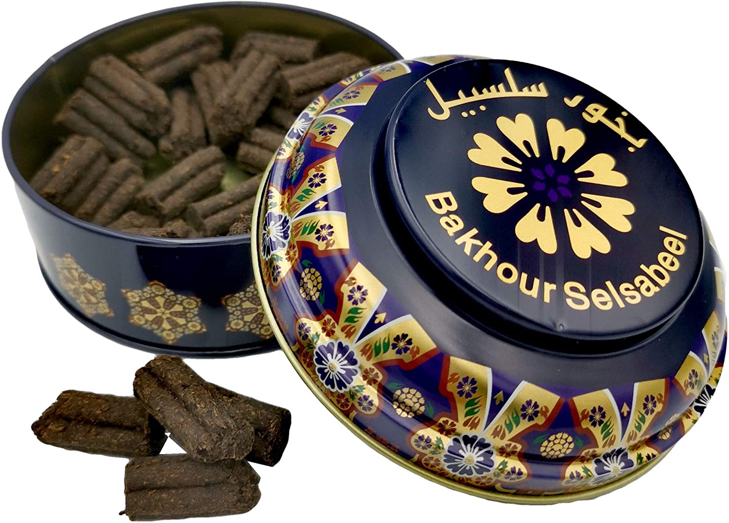 Oud Bakhoor Salsabeel Home Encens en Poudre Arabian Oriental Woody Flowery Produit de qualité fabriqué en France