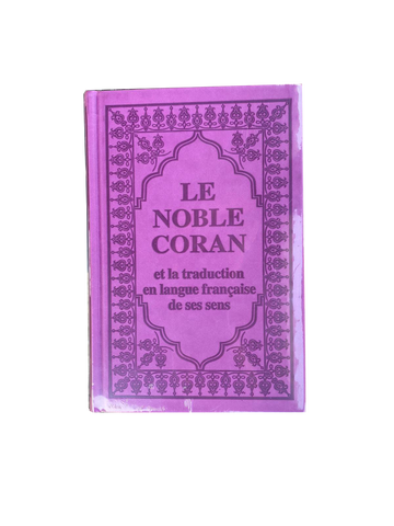 The Noble Quran and the French translation of its meanings - Mauve