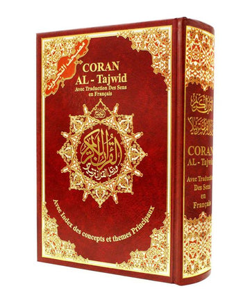 Coran Al-Tajwid Français - Arabe - Phonétique - 17 X 24.50 cm - Al Maarifa
