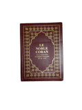 Coran Rouge - Arabe et Français - Taille Moyenne
