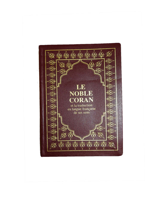 Coran Rouge - Arabe et Français - Taille Moyenne