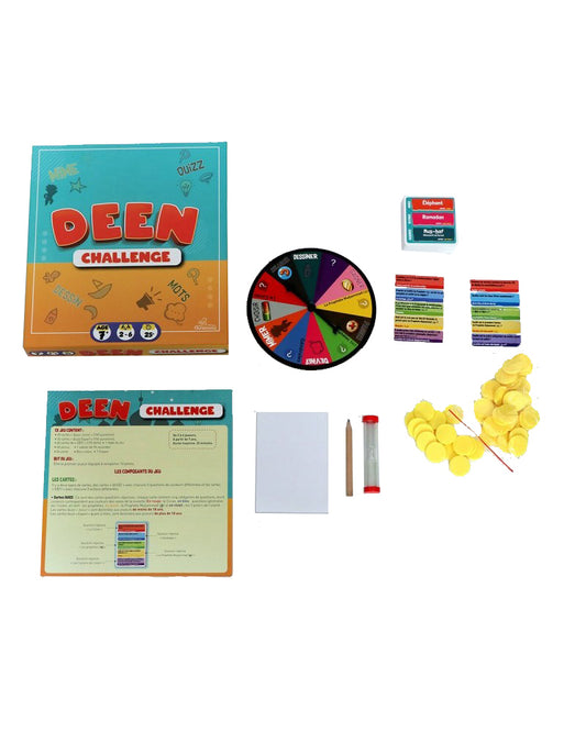 Deen Challenge - Jeu Éducatif 500 Questions - Osratouna