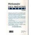 Dictionnaire Des Prénoms Arabes