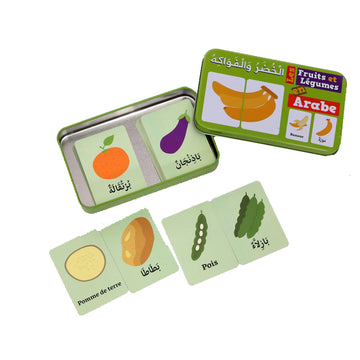 Ma Boîte Puzzle Duo "fruits Et Légumes" De 32 Pièces (boîte Métallique) 