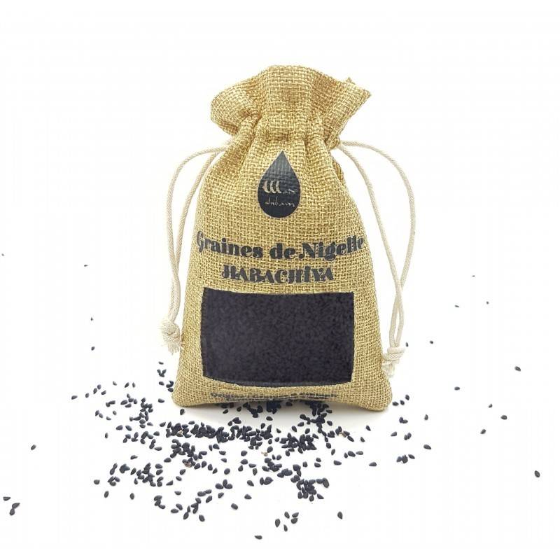 Graines de Nigelle (Habachiya - Cumin Noir) d'Éthiopie - 100% Naturelles - 100g - Wadi Shibam