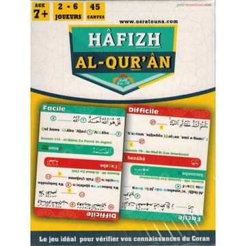 Jeu Hâfizh Al-qur'ân - Jeu De Cartes Sur Le Coran (quiz) - Osratouna