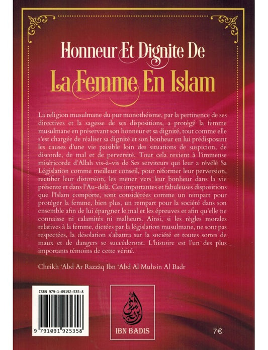 Honneur et dignité de la femme en Islam - Cheikh 'Abd Al-Muhsin Al'Abbâd 
