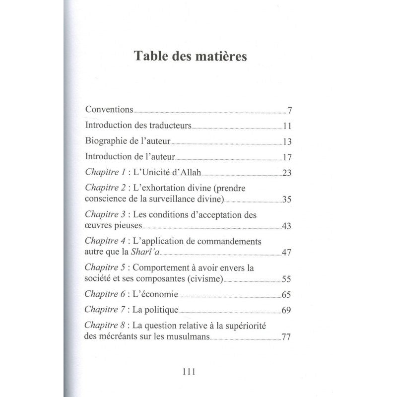 L'islam Une Religion Complète - Les Dix Arguments Irréfutables - Shaykh Ash-shanqîtî - Albidar