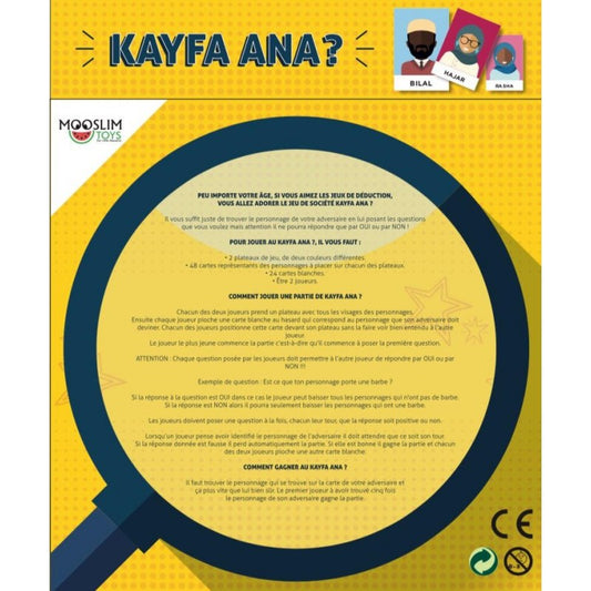 Kayfa Ana ? - Mooslim Toys règle du jeu