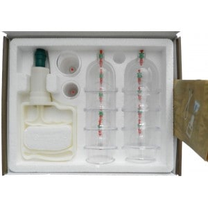 intérieur Kit Hijama 12 pièces avec ventouse