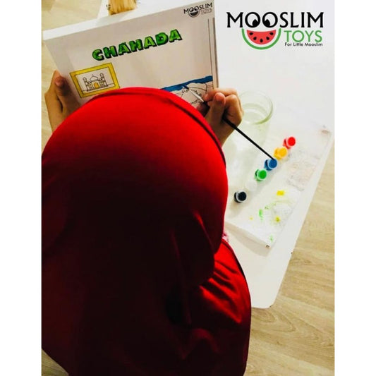 Kit Toile À Peindre - Chahada - Creativ’ Arkane - Mooslim Toys