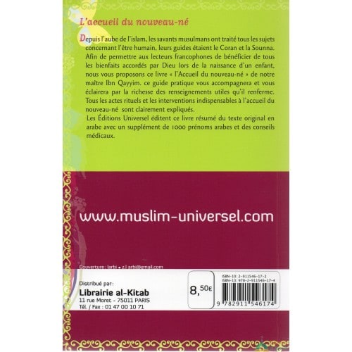 L'Accueil du nouveau né - 1000 prénoms arabes et conseils médicaux  – Ibn-Qayyim Al-Jawziyya le résumé