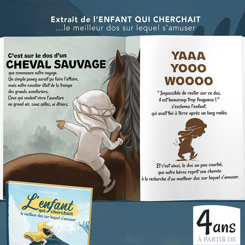 L'enfant Qui Cherchait Le Meilleur Dos Sur Lequel S'amuser - Norédine Allam - Bdouin