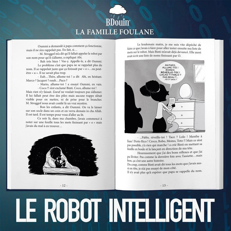 LA FAMILLE FOULANE (TOME 1) - LE ROBOT INTELLIGENT - Norédine Allam - BDOUIN