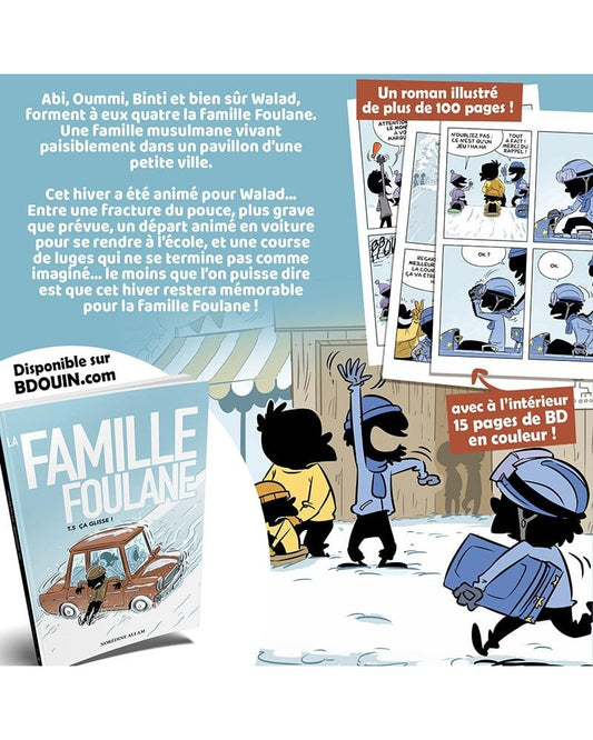 La Famille Foulane (tome 5) - Ça Glisse - Norédine Allam - Bdouin