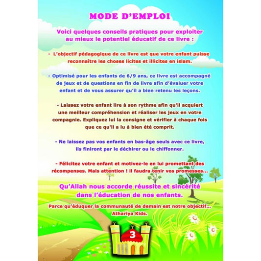 Le Halal et le Haram expliqués aux enfants - 6/9 ans - Athariya Kids