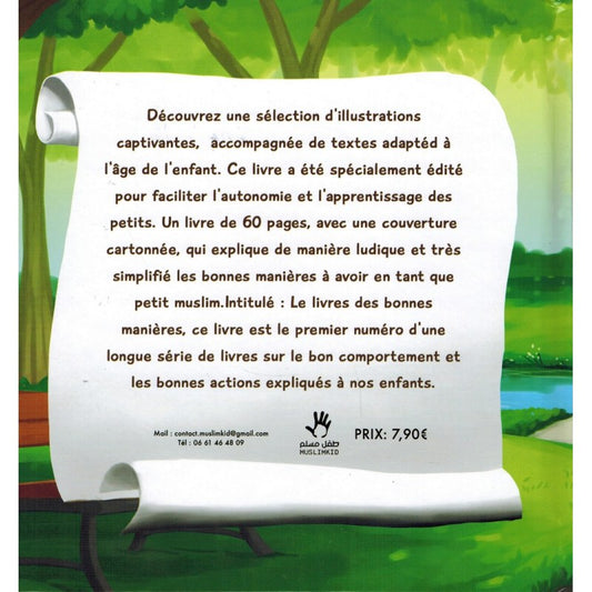 Le Livre des Bonnes Manières - 7/12 ans - MuslimKid