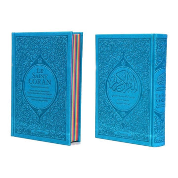 Le Saint Coran Rainbow (arc-en-ciel) - Français/arabe Avec Transcription Phonétique - Edition De Luxe - Orientica