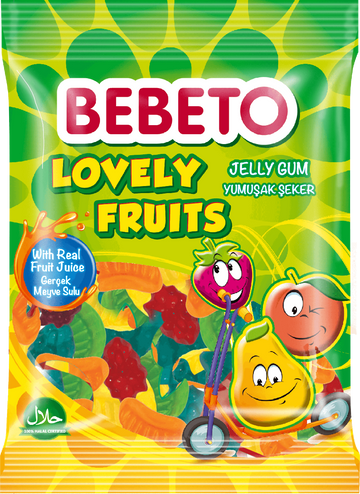 Bonbons Halal Ice Cream (Crème glacée) - Bebeto - Sachet 80gr