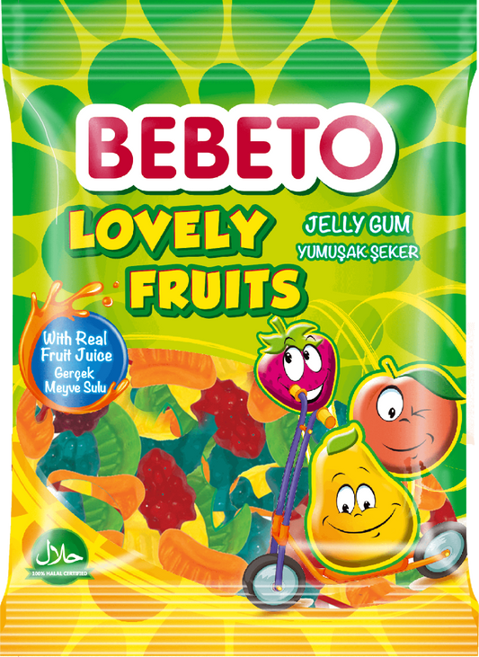 Bonbons Halal Ice Cream (Crème glacée) - Bebeto - Sachet 80gr