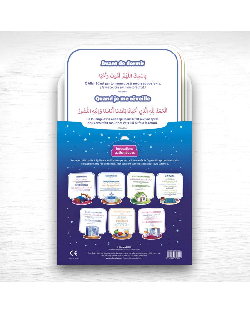 Mes Premières Invocations - 7 Cartes À Accrocher - Educatfal