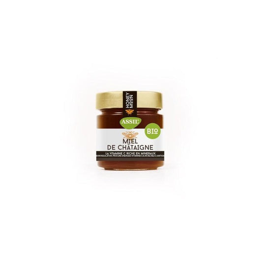 Miel de Châtaigne (châtaignier) BIO 335g - ASSIL
