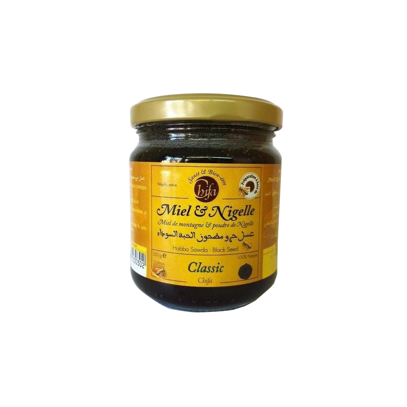 Miel Et Nigelle - 100% Naturel - 250g - Chifa