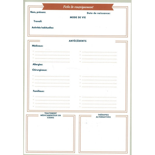 Mon carnet de suivi Hijama (incisiothérapie) - HijaManager