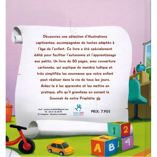 MON LIVRE DES SOUNNANES (3/6 ANS) - MUSLIMKID