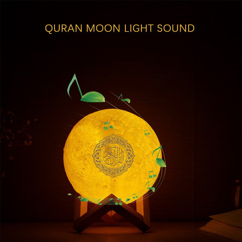 Moon Lamp Qur'an Speaker - Lampe Lune Avec Récitation Du Coran - SQ-168