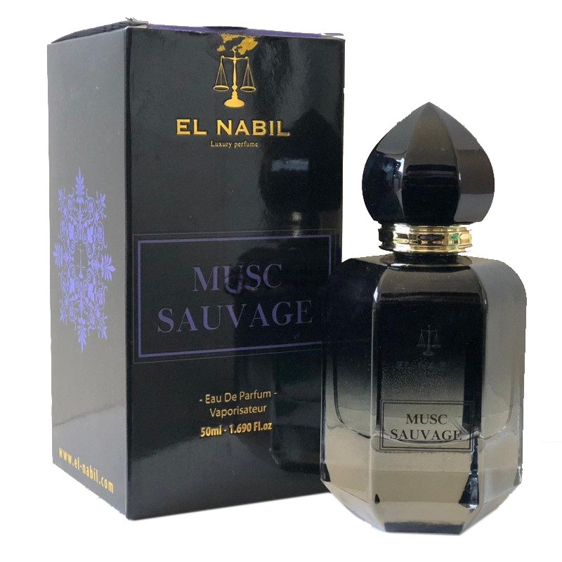 Musc Sauvage – Eau De Parfum Vaporisateur 50 Ml (Pour Homme) - El Nabil