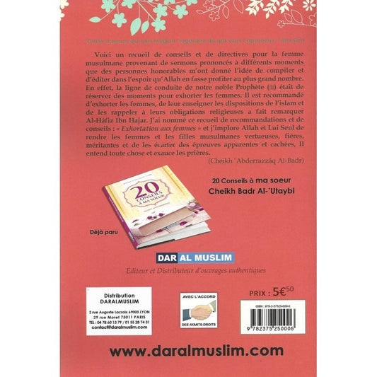  exhortations aux femmes –Cheikh 'Abd Ar-Razzaq Al-Badr