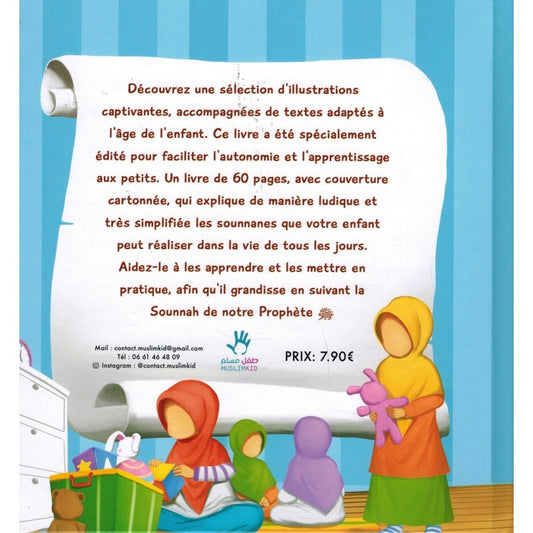 MON LIVRE DES SOUNNANES (7/12 ANS) - MUSLIMKID