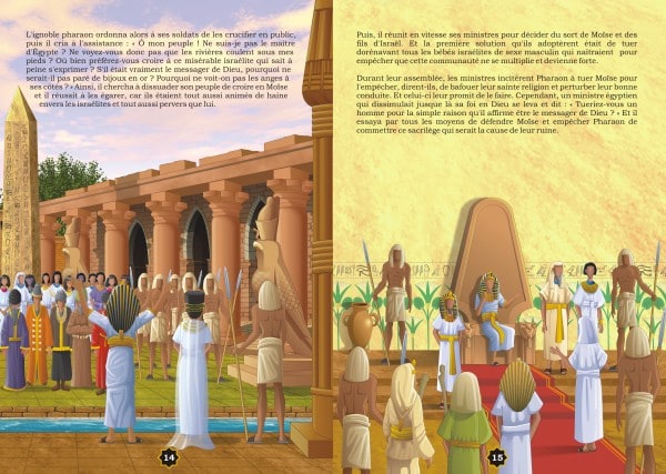 Histoire de "Moussa chez le Pharaon"