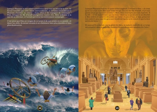 Livre pour enfant - Moussa chez le Pharaon