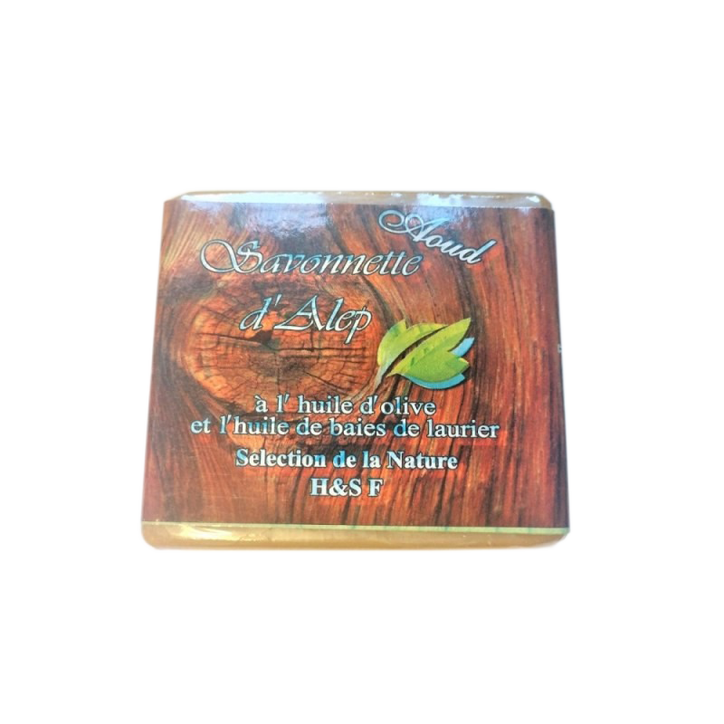 Savon d'Alep - Oud - 100g - 100% Naturel - H&S France
