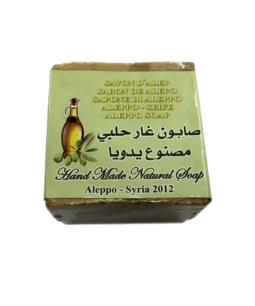 Savon d'Alep Traditionnel 100% Naturel à l'Huile d'Olives et de Laurier