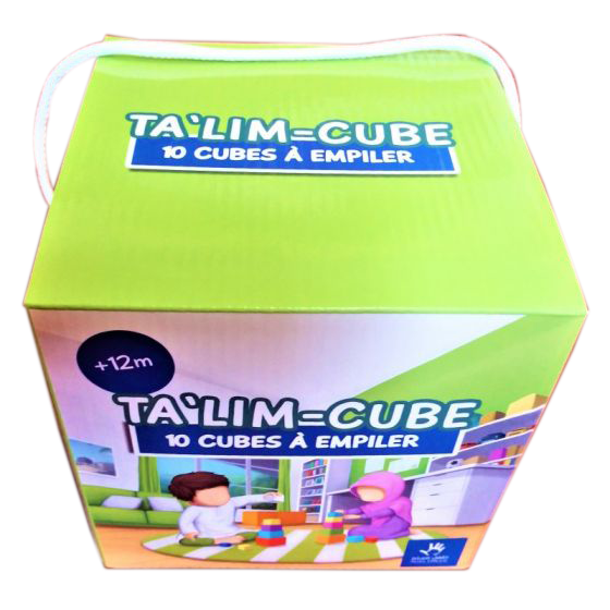 TA'LIM-CUBE - 10 Cubes à Empiler - Apprendre sa religion et l'Arabe - MUSLIMKID
