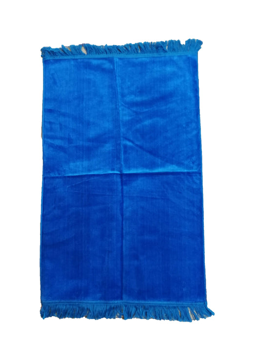 Tapis de Prière Adulte - Bleu Clair entier