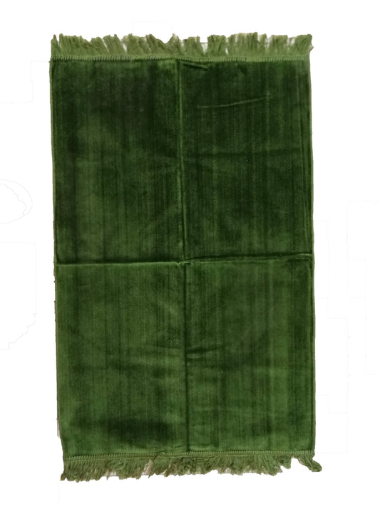 Tapis de Prière Adulte - Vert entier