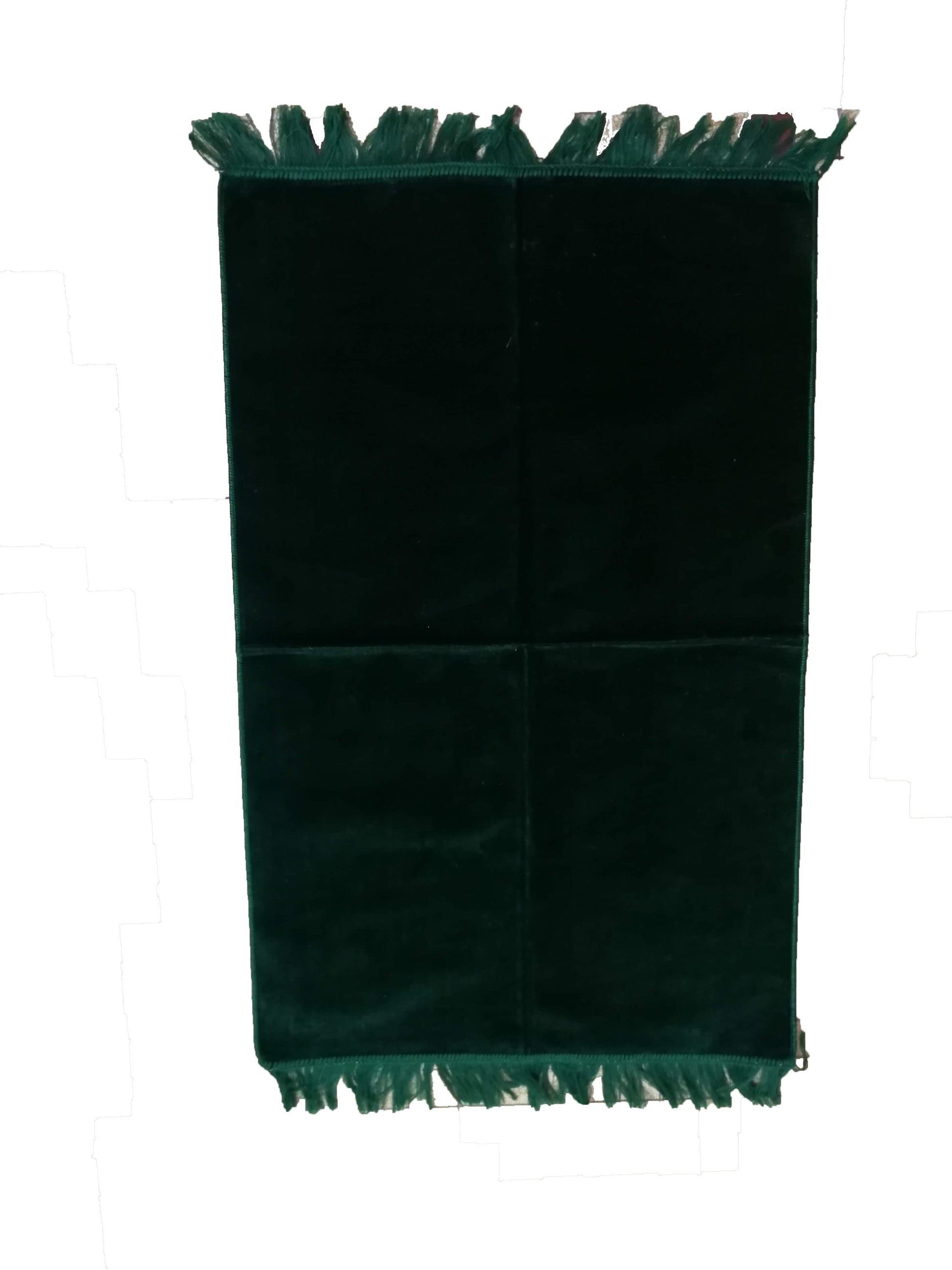 Tapis de Prière Adulte - Vert Foncé Entier
