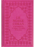 Coran Rosé Foncé (arabe et français)