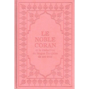Coran Rose Clair (arabe et français)